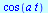 cos(`*`(a, `*`(t)))